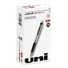 Uni-Ball Impact 207 Retractable Gel Pen, Bold 1mm, Red Ink, Black/Red Barrel 65872